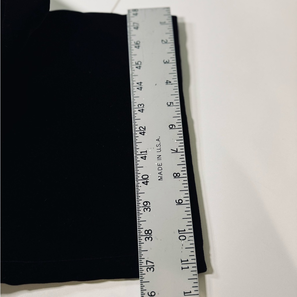 Nordstrom Wide Leg Velvet Pants Lucia Trouser Black SZ 16 LIKE NEW - Picture 15 of 16
